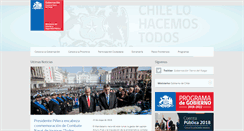 Desktop Screenshot of gobernaciontierradelfuego.gov.cl